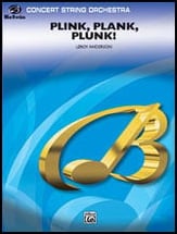 Plink, Plank, Plunk! Orchestra sheet music cover